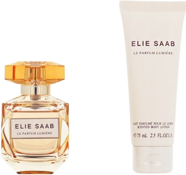 Zestaw damski Elie Saab Le Parfum Lumiere Woda perfumowana 50 ml + Lotion do ciała 75 ml (7640233340974)