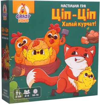 Настольная игра Vladi Toys Цып-Цып Хватай цыплят! (VT8055-42)