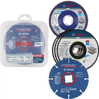 Набір відрізних кругів Bosch X-LOCK CMX, 125 мм, 5 шт (2608619374)