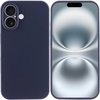 Силіконовий чохол із захистом камери Full Camera Protective для Apple iPhone 17 Midnight Blue