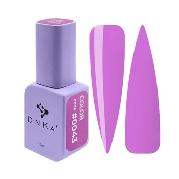 Гель-лак DNKa Polish Gel 0043 фіолетово-рожевий 12 мл
