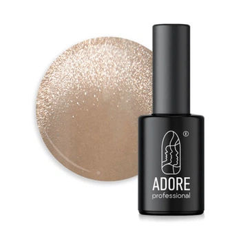 Гель-лак Adore Professional Cats Eye Nude E-04 карамельно-бежевый 8 мл