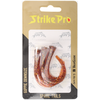 Хвост силиконовый Strike Pro Guppie Downsize 90S MOG (3шт)