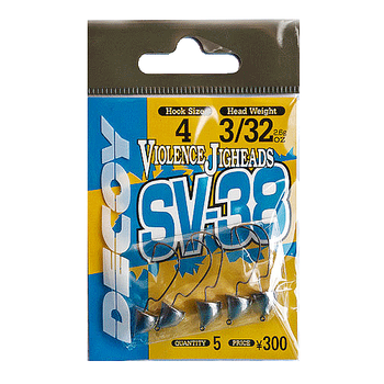 Джиг-головка Decoy Violence SV-38 1/32 2.5г №4
