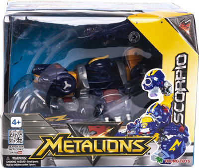 Фігурка Young Toys Metalions Скорпіо Робот Трансформер (8801198140262)