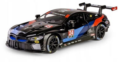 Metalowy model RMZ Hobby samochód sportowy BMW M8 1:32 Czarny (5905422081222)