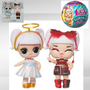 Игровой набор Lol Surprise Swap Pigtails unicorn единорог кукла лол сюрприйз со сменными лицами, 2 комплекта