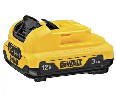 Аккумулятор Li-ion DeWalt DCB124 (12В, 3 Ач) АКБ аккумуляторная батарея (23320)