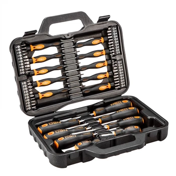 Набір викруток і біт SL, PH, Torx, Hex 58 од. - 04-211 NEO TOOLS