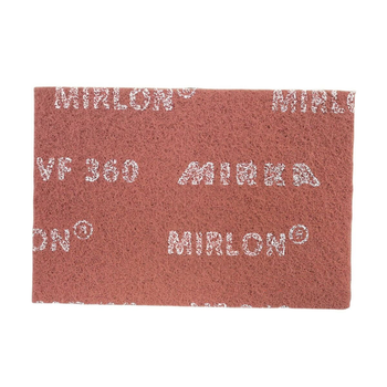 Шліфлист Mirlon Total VF Mirka (152х229х10 мм, P360) Лист шліфувальний червоний (24091)