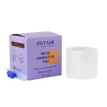Плівка захисна для ламінування брів Joly:Lab Lamination Brow Film з різаком 42 мм x 200 м