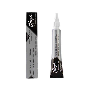 Краска для бровей и ресниц Thuya Professional Line Deep Black, цвет глубокий черный, 14 мл (8412751120371)