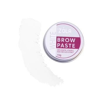 Паста для брів ZOLA Brow Paste White 15 г