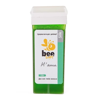 Цукрова паста Bee Happy серії Silk у картриджі М'ята 150г