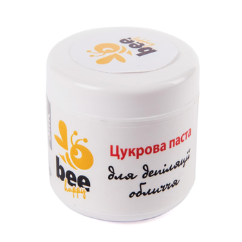 Цукрова паста для депіляції обличчя Bee Happy серії Silk 50г