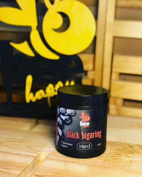 Цукрова паста для шугарингу Bee Happy серії Black тверда Hard 700г