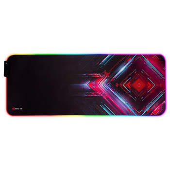 Геймерский коврик для мыши с RGB подсветкой XTRIKE ME MP-606 |800x300x4 мм| Черный
