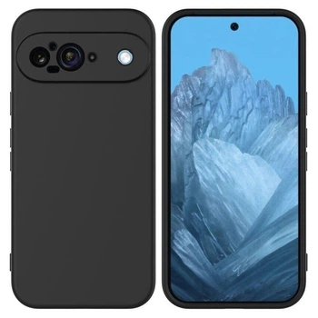 Чехол Fiji Full Soft Premium для Google Pixel 9 противоударный бампер с микрофиброй Black