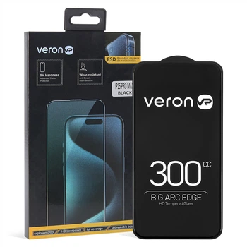 Защитное стекло iPhone 15 Pro 6.1" Black