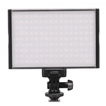 LED-відеосвітло PT-15B Pro 15 Вт 3200-5600K/1500 лм/акумулятор F-550/2400 мА·год+зарядний пристрій 145*95*22 мм