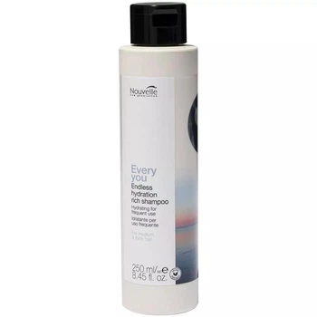 Шампунь Nouvelle зволожуючий для частого використання Endless Hydration Rich Shampoo Every You 250 мл