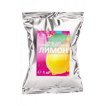 Суміш для сокоохолоджувачів HAPPY BELLY Лимонна 2 кг
