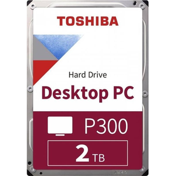 Жорсткий диск (HDD) 3.5" SATA 2TB Toshiba P300 7200rpm/256MB (HDWD320UZSVA)