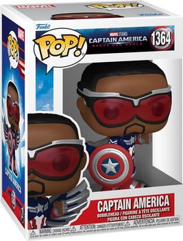 Figurka do gier Funko Pop! Marvel: Captain America Brave New World - Captain America 11.5 cm (5908305249702)