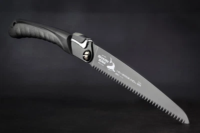 Складна ножівка по дереву 240 мм TAKAGI (Японія) SHARK SAW GOLD 9 TPI з фторопластовим покриттям (106020)