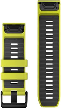 Pasek Garmin QuickFit Silicone Band 26mm Yellow/Graphite (010-13393-08)