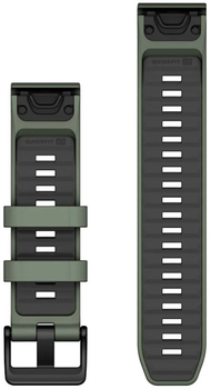 Pasek Garmin QuickFit Silicone Band 22mm Willow/Graphite (010-13392-04)