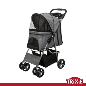 Коляска для животных Trixie 28959 "Buggy", 47х100х80см, 4.9кг, серый (TX-28959) 4011905289595