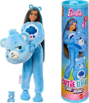 Кукла Барби Заботливые Мишки в костюме синего цвета Barbie Cutie Reveal Care Bears Grumpy Bear Costume