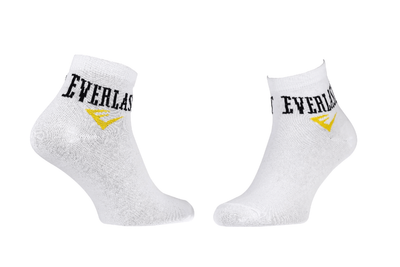 Комплект спортивных носков Everlast Quarter Socks 3 пары р. 35-40 (179013) White