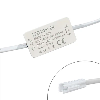 Блок питания LED драйвер постоянного тока 4-7x1Вт 0.3А AC220В – DC12-26В