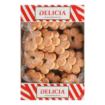 Печенье Delicia Домашнее сдобное с сахарной пудрой 250 г (4823102510736)