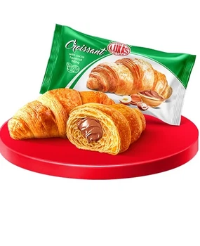 Круасан Lukas с начинкой Какао крем/орех 45 г. (4823054613790)