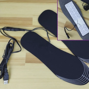 Універсальні теплі устілки для взуття з підігрівом від USB (ЮСБ) (розмір 35-40/22-25см)