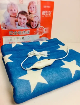 Электропростынь электрическая простыня с обогревом Electric Blanket 150х170 см