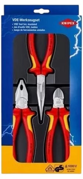 Zestaw szczypiec izolowanych Knipex Elektro Set 00 20 12 (00 20 12)