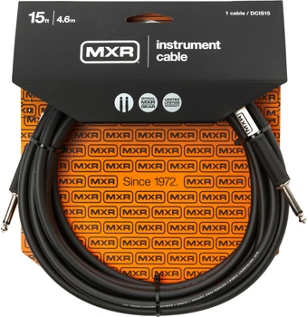 Кабель инструментальный MXR Standard DCIS15 Jack 6.3 мм/Jack 6.3 мм 4.6 м (R125822)