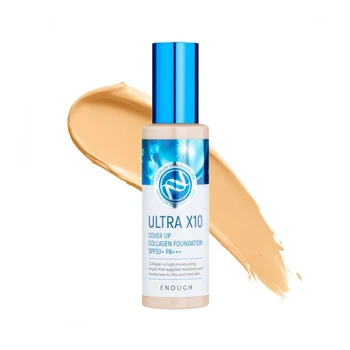 Тональний крем Enough Ultra X10 Cover Up Collagen Foundation SPF50+ PA+++ 13 тон