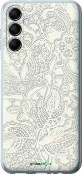 Чехол на Samsung Galaxy M14 M146B Белое кружево "4383u-3038-70447"