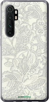 Чохол на Xiaomi Mi Note 10 Lite Біле мереживо "4383t-1937-70447"