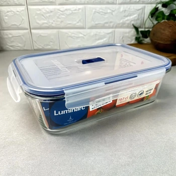 Контейнер для пищи прямоугольный 1.97 л Luminarc Pure Box Active