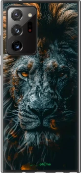 Чехол на Samsung Galaxy Note 20 Ultra Лев в сумерках "6154t-2051-70447"