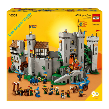 Конструктор LEGO EXPERT Замок львиных рыцарей (10305) – игрушки с