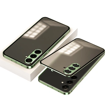 Протиударний чохол накладка Metal Glass для Samsung Galaxy S24 FE Peppermint