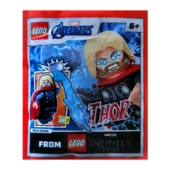 Конструктор Lego Фігурка Marvel Thor Paper Bag Super Heroes 242403 sh0804