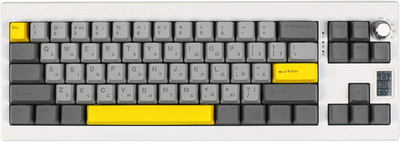 Клавіатура EPOMAKER Shadow-X Wisteria Linear White (SHX-W-WL)